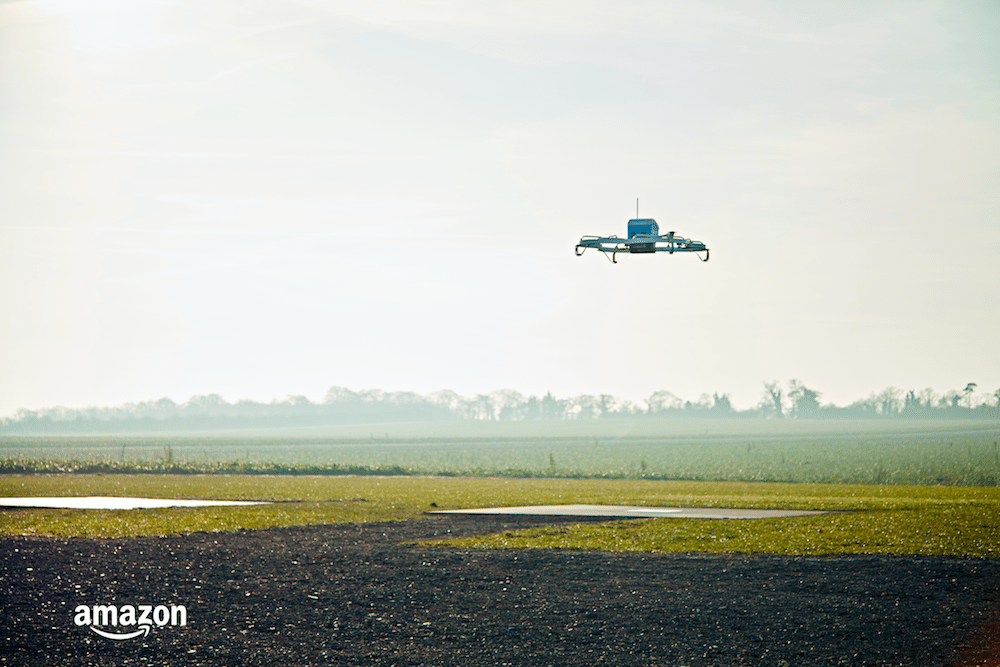 Amazon Prime Air Private Trial Flying