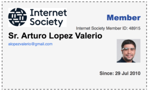 Mi carnet de la ISOC