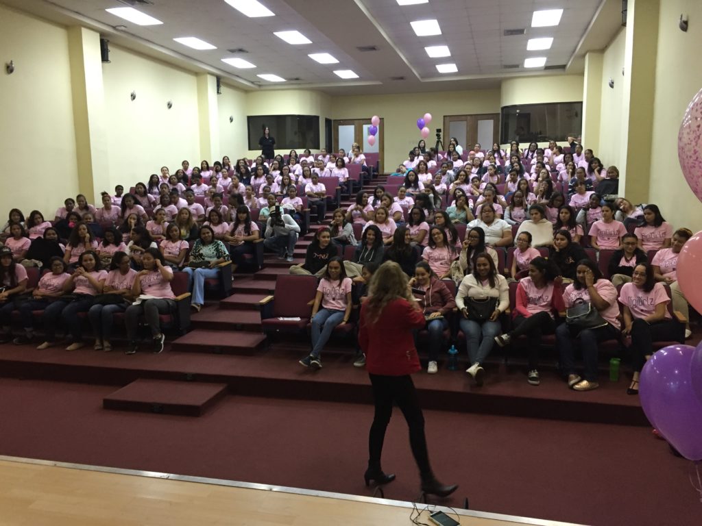 Vista del auditorio DigiGirlz