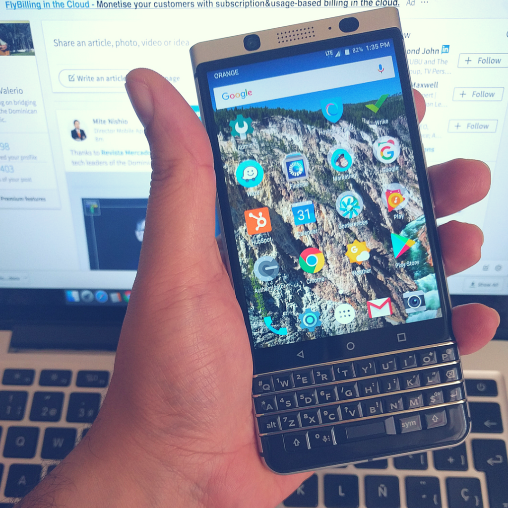 Blackberry Keyone