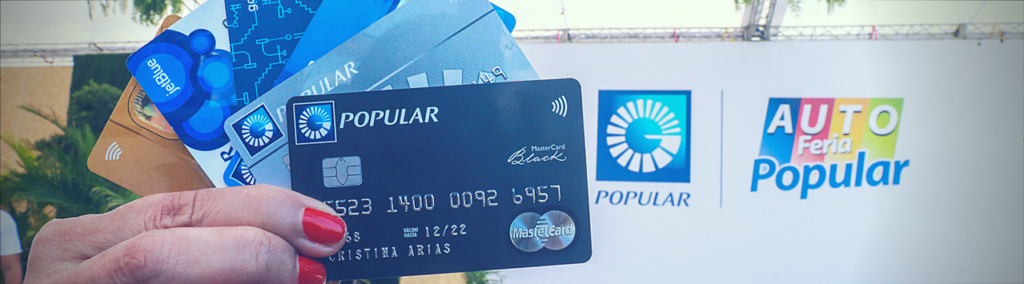 Tarjetas sin contacto Banco Popular Dominicano