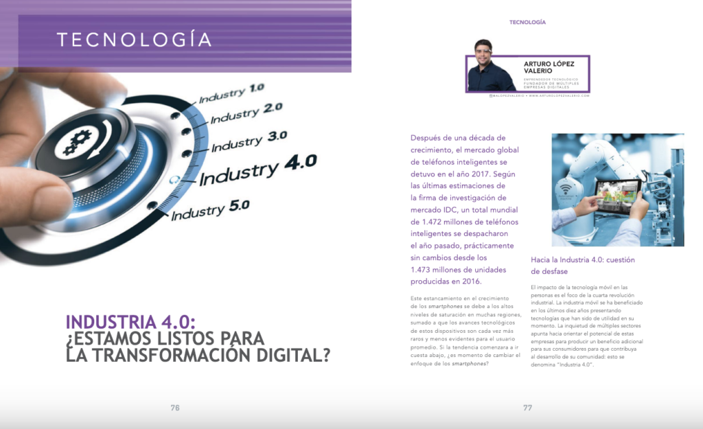 IndustrIa 4.0: ¿Estamos lIstos para la transformacIón dIgItal?